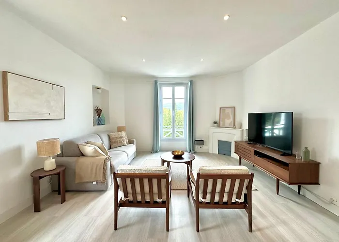 Superbe 3 Pieces - 6 Pers - Clim - Jardin - Apercu Apartament *